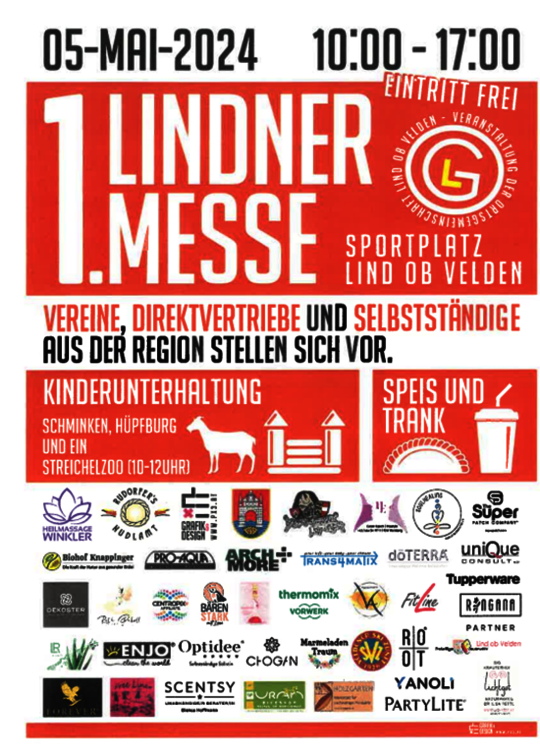 1. Lindner Messe  - Infoflyer